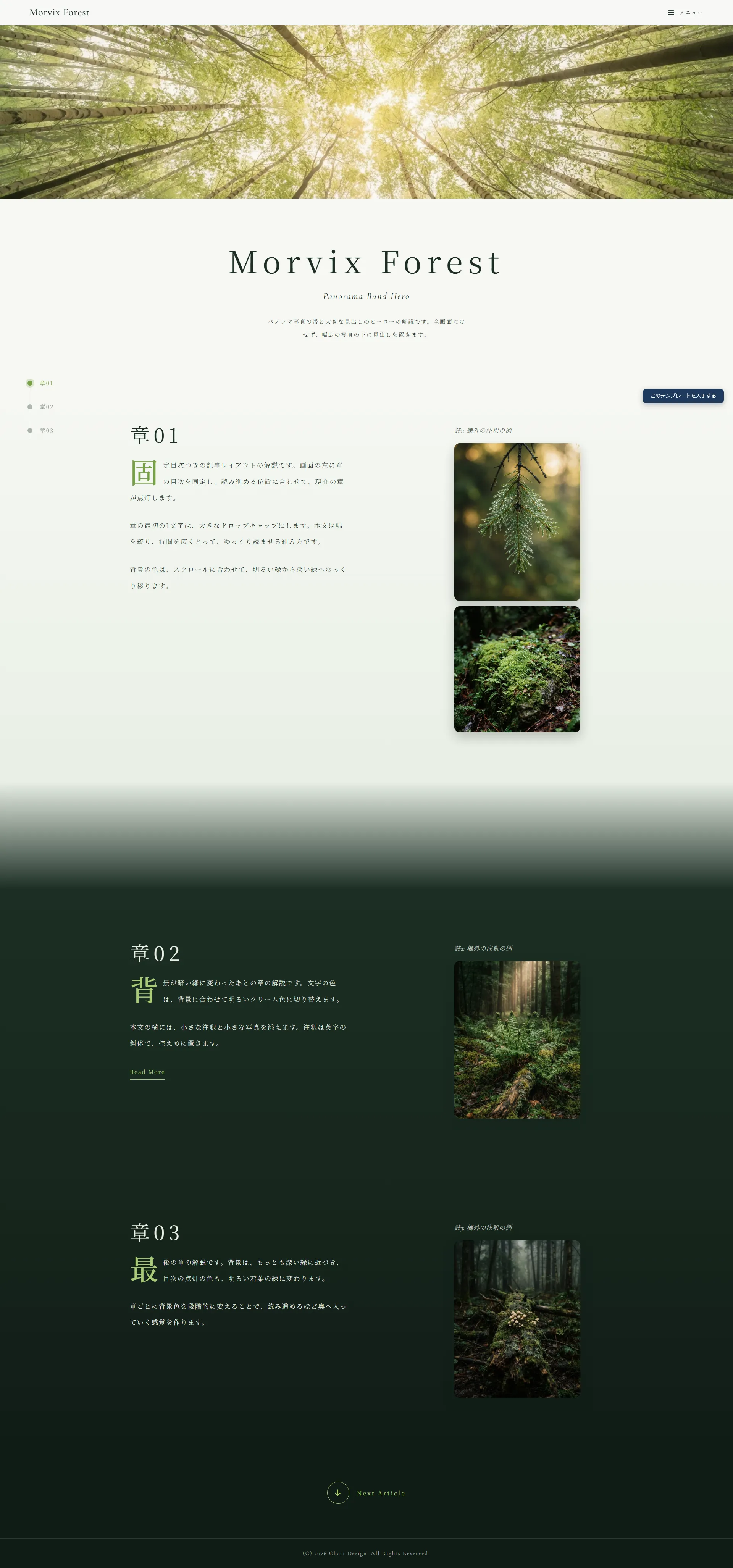 Morvix Forest capture d'écran pleine page